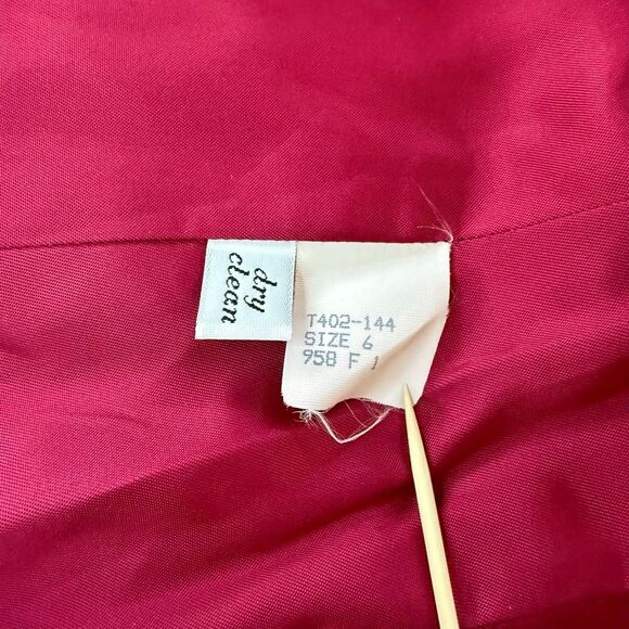 Pendleton Vintage Classic Wool Blazer | Garnet Red | One Button | Fully Lined | - Picture 12 of 15